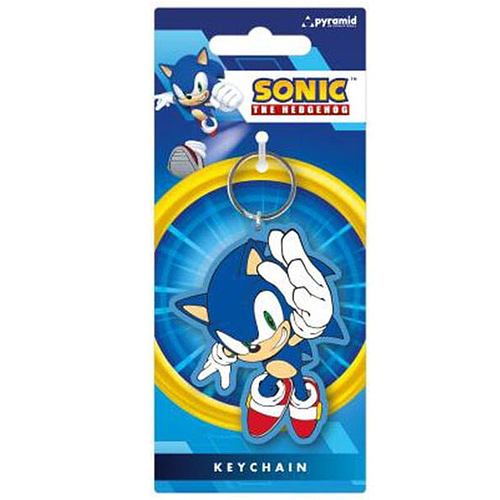 Sleutelhanger / Tashanger - Sonic the Hedgehog - Sonic Reach-Up - PVC - 5,5x4,5cm