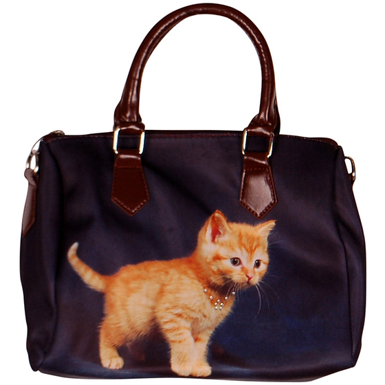 Handtas oranje kitten Bestel oranje kitten online.