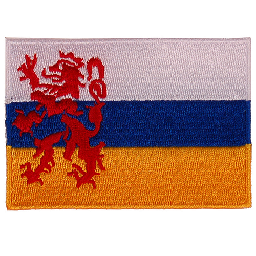 Strijkapplicatie/Patch - Vlag Limburg - 8x6cm 