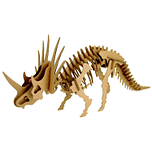 3D Model Karton Puzzel - Dinosaurus Triceratops - DIY Hobby Knutsellen - 35x15x11cm