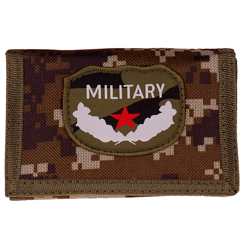 Klittenband Portemonnee Digicamo Military - 13x8,5cm