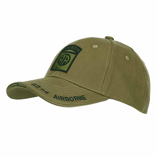 Baseballcap 82nd Airborne groen