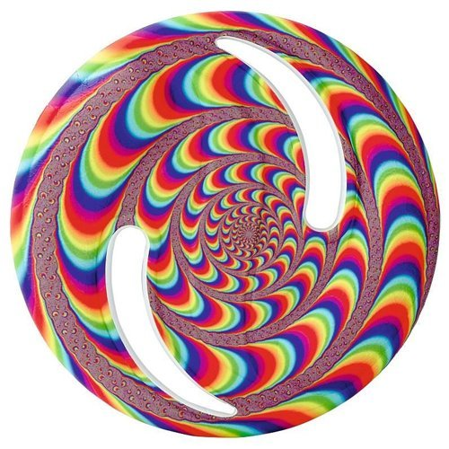 Soft Frisbee Drijvend - Multicolour - 22 cm 