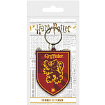 Sleutelhanger / Tashanger - Harry Potter Gryffindor Schild/Embleem - PVC - 6x4,5cm