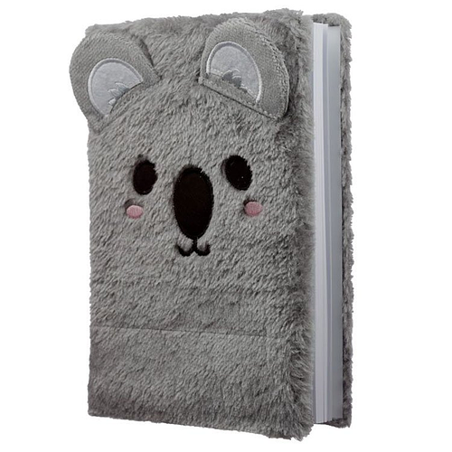 Notitieboekje A5 - Pluche kaft Cutiemals Koala