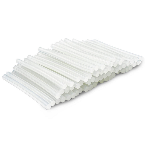 Lijmsticks 7mm - 60 Stuks MEGAPACK - Helder Transparant - Premium Kwaliteit - Lengte 10cm