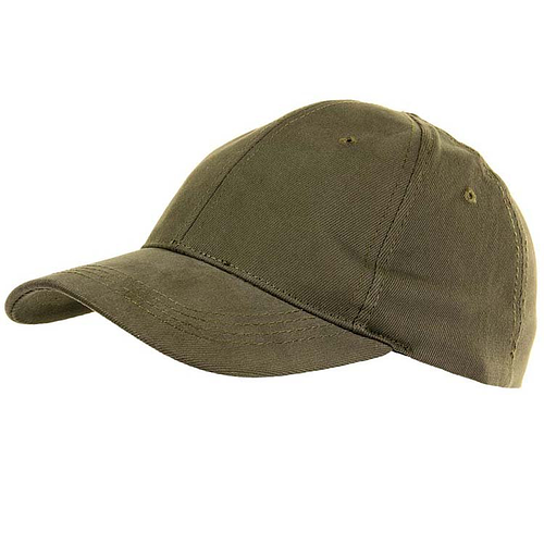 Baseballcap Groen effen  - Sniper cap - stretch 57cm