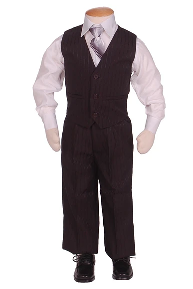 Broek en gilet zwart