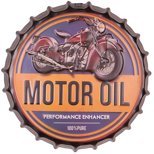 Bierdop/kroonkurk Motor oil 