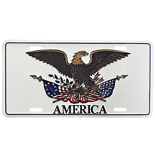 Amerikaans nummerbord - Adelaar America