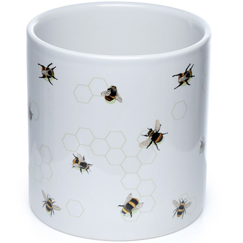 Bloempot Bijen met Raat - Nectar Meadows - Keramiek voor Binnen - Large - 11,5x11cm