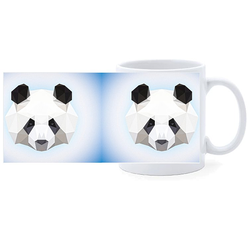 Beker - Panda Digitale Illustratie