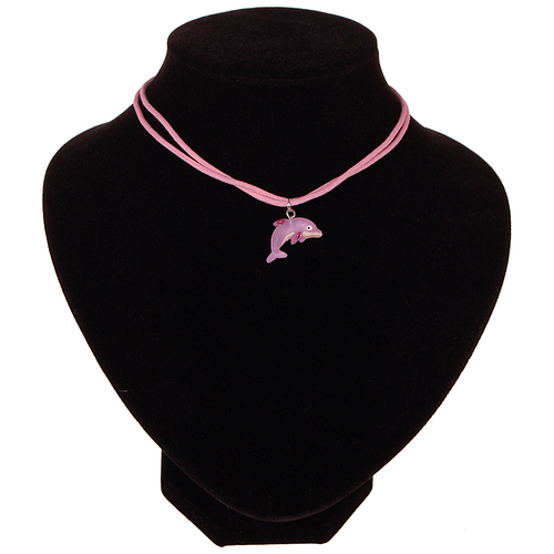 Ketting dolfijn roze