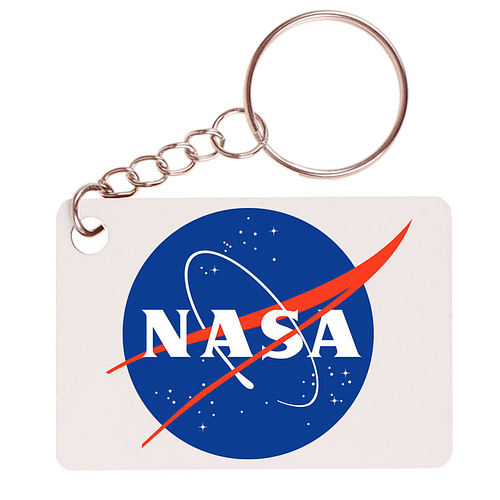 Sleutelhanger 6x4cm - Logo NASA - Origineel