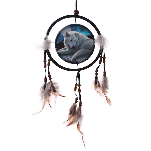 Dromenvanger wolf 16cm Lisa Parker - Guardian of the north