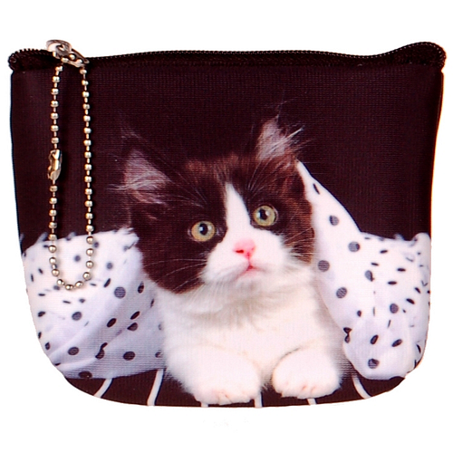 Kleine portemonnee poes