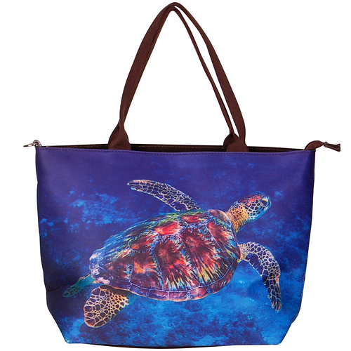 Handtas groot zeeschildpad
