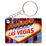 Sleutelhanger 6x4cm - Welcome to Fabulous Las Vegas