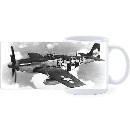 Beker - P-51 Mustang - Vliegtuig WW2