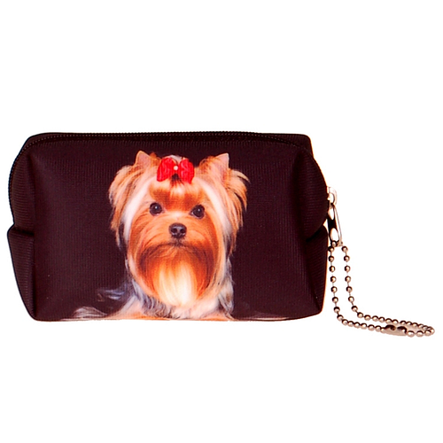 Kleine etui/klein toilettasje Yorkshire Terrier