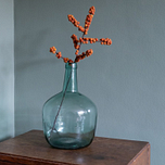 Vilt - Tak met Besjes - Ilex Hulst - Oranje - 50cm - Fairtrade Homedeco