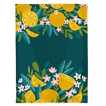 Theedoek Biokatoen - 50x70cm - Citroenen 