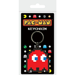 Sleutelhanger / Tashanger - Pac-Man Blinky - PVC - 4x4cm