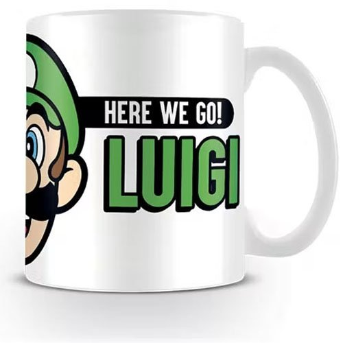 Beker Luigi - Here we go - Mario Game - 325ml