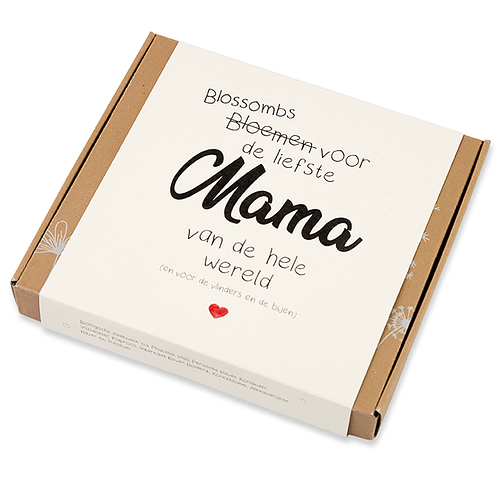 Blossombs Bloem Bommetjes Giftbox - Blossombs Liefste Mama - 9 stuks