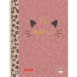 Collegeblok A4 90gr geruit 5mm - Sweet Wild Cat