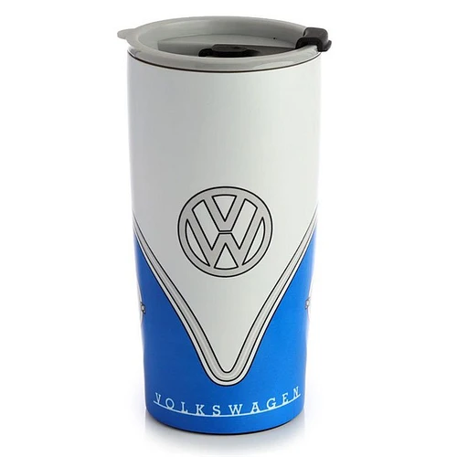 RVS Thermosbeker 500ml - Volkswagen T1 Blauw