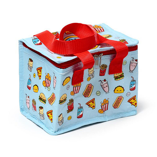 Lunchtas/Koeltasje - Foodiemals - Snacks&Drinks - RPET - Duurzaam - 17x20x13cm