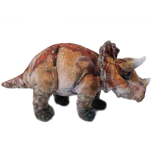 Knuffel Triceratops Dinosaurus - 30 cm