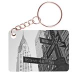 Sleutelhanger 6x4cm - New York City - Crossing at Crystler Building