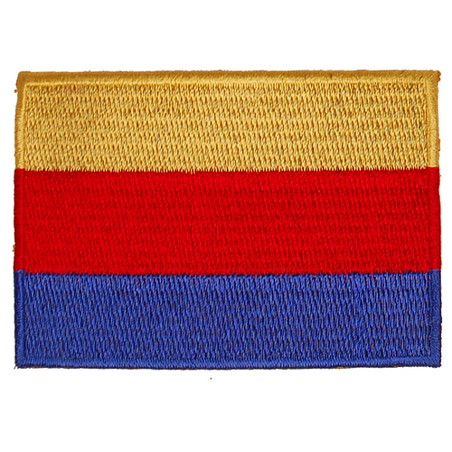 Strijkapplicatie/Patch - Vlag Noord-Holland - 8x6cm 