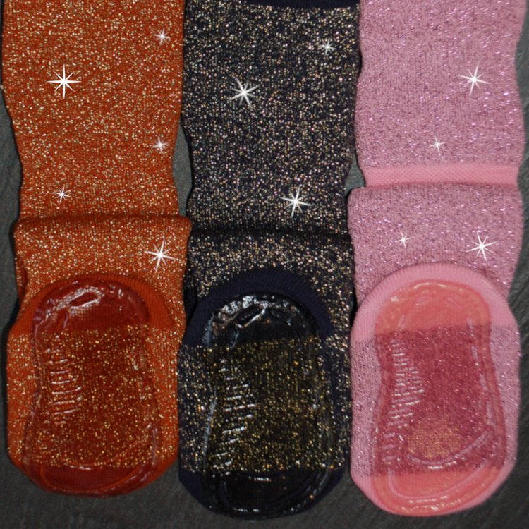 Antislipsokken met glitters