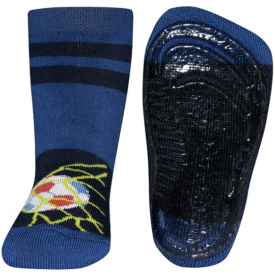 Nachtvlek huiswerk maken Morse code Antislip sokken blauw met voetbal kopen? Bestel Antislip sokken blauw met  voetbal VS06016 online.