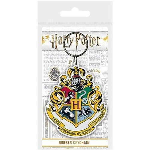 Sleutelhanger / Tashanger - Harry Potter Hogwarts Zwijnstein Schild/Embleem - PVC - 6x5cm