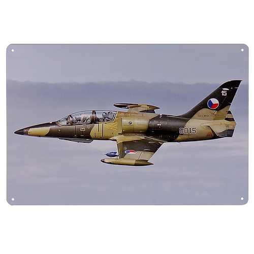 Metalen Bord - Lockheed F-104 Starfighter - 20x30cm