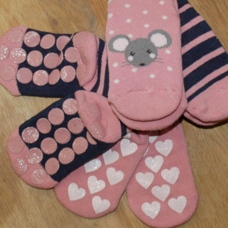 Antislipsokken met antislip stippen