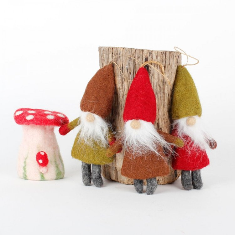 Hangers en Figuren Vilt Herfst