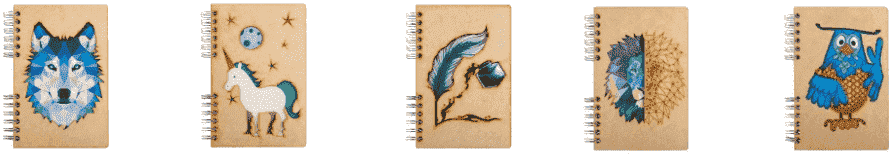 Komoni Notitieboek Voorbeelden Voorkant