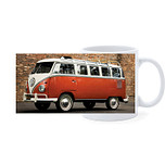 Beker - Samba bus Rood - Oldtimer