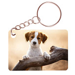 Sleutelhanger 6x4cm - Kooikerhondje Pup opTak