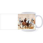 Beker - Volbloed Paarden in Galop met Veulen