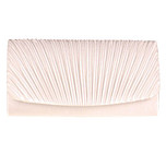 Avondtasje ivoor met strepen - 21x11x6cm