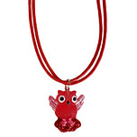 Kinderketting Rood met Uiltje