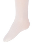 Dikke kinderpanty 80 DEN effen Wit