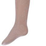 Kinderpanty wit met Bloemmotief - 40DEN -Ewers