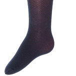 Dikke kinderpanty 80 DEN effen Donkerblauw